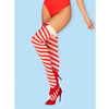 Samostoječe nogavice Obsessive Kissmas
