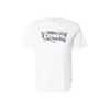 LEVIS ® Majica Graphic Crewneck Tee svetlo modra / petrol / naravno bela