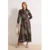 Trendyol Modest Ženska haljina Tctss26Eb00029, Šarena