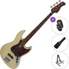 Sire Marcus Miller V5 Alder-4 SET Vintage White Električna bas kitara
