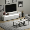 HANAH HOME Set za dnevnu sobu Beliz White