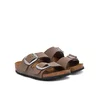 Birkenstock Natikači Arizona Big Buckle 1032543 Temno bež