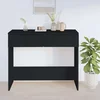 Konzolni stol crni 90 x 36 x 75 cm od konstruiranog drva