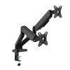 MAX DDL32 17-32 Nosač za 2 monitora, 100x100, 2x9kg, 17-32, Crni