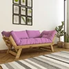 Hanah Home Baštenski dvosed, Naturalna i roze