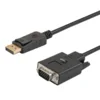 Kabel DisplayPort (M) v VGA (M) 1,8m črn