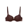 GOD SAVE QUEENS Nedrček Second Skin Ultimate Push-Up Bra čokolada