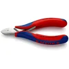 Stranske ščipalne klešče za elektroniko 115 mm, večkomponentni ročaji (blister) KNIPEX 83729