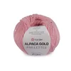 Pletena preja Alpaca Gold z bleščicami 50 g - (9306) roza št.