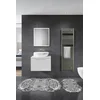 Lessentiel Maison Set 2 prostirke za kupatilo Sivi