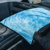 Mikrofiber krpa/peškir Flossy 60x90cm 800g/m plava/siva K2