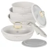 Berlinger Haus Set posuđa Sahara Collection BH-8253, 9 komada, Krem