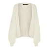 Vero Moda Pletena jopica Maybe 10273101 Écru Oversize