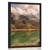 Plakat jezero v gorah - 30x45 no frame