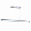 Eglo Cardito 1 visilica/1, led, 1x32w, dužina 1000, alu/hrom, bela prozirna