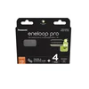 Eneloop pro BK-4HCDEC4BE AAA/micro 930mAh, baterija Ni-MH, 4 kos/kos + škatla za baterije