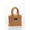 Sorena Handmade Ženska mini tote torba Teddy, Krem