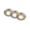 Briloner 7589032-SET 3xLED prigušiva kupatilsko ugradno svetlo KLIRA LED/4,9W/230V IP44 hrom