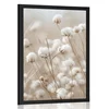 Plakat suho cvetje - 30x45 white