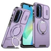 Maska za Samsung A175F Galaxy A17 CamShield Ring stand, Ljubičasta