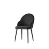 Hanah Home Set stolica Coco-4804, 63x56x103.5 cm, 2 komada, Crne