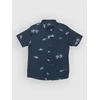 Salty Crew Breezer Perf Button Up Shirt midnight navy
