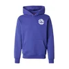 ALPHA INDUSTRIES Majica vijolično modra/bela