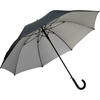 Dežnik golf protect z gumijastim ročajem premer 132cm črn-siv PROMOCIJA
