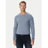 BOSS Majica z dolgimi rokavi Tacs 50512111 Modra Regular Fit