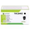 LEXMARK 70C2HKE, originalni toner, črn, 1000 strani