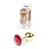 Jewellery Gold PLUG- Red