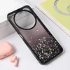 Maska za Xiaomi Redmi 14C Frame Glitter, Crna