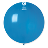 Gemar Okrogli pastelni balon 80 cm modra