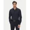 BOSS Srajca P-Hank 50539391 Mornarsko modra Slim Fit