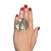 Addicted2 Prstan Golden sun anello placcato oro zlata