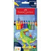 Faber-Castell	 - Barvice Faber-Castell Grip Jumbo Dino, 10 kosov