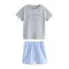 Superdry & Co Komplet modra/siva/temno siva/bela