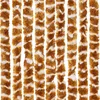 Zastor protiv muha oker-bijeli 100 x 230 cm od šenila