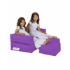 Hanah Home HANAH HOME Kids Double Seat Pouf - Purple vrtna sedežna vreča, (21109035)