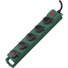 BRENNENSTUHL Brennenstuhl 1159910215 #####Outdoor Steckdosenleiste mit Schalter 5-kratni  zelena vtičnica 1 kos, (20635546)