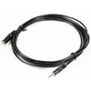 Microconnect Audio 3.5mm 3m M-F Stereo 3m 3.5mm 3.5mm Black audio cable