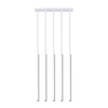 Sollux SL.0468 - Luster na sajli PASTELO 5xG9/8W/230V bela