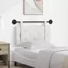 vidaXL Visoki naslon za glavo Bela 80 cm Umjetno usnje