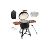 Žar kamado SE Premium Line 26/66cm mat črn – komplet 54812