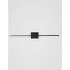 AZURE ZIDNA LAMPA LED 21W/3000K/1000lm/IP20/CRNA