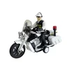 1/16 policijski motor, igra glasbo, sveti