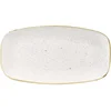 CHURCHILL Stonecast Barley White pravokotni krožnik, dolžina: 355 mm (6 kos)