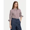 Tommy Hilfiger Srajca Fliud WW0WW52927 Bordo rdeča Regular Fit