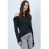 Trend Alacati Stili Ženska bluza Alc-X14557, Siva