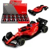 LEAN TOYS Dirkalna Formula Pull Back - Kovinska, Rdeča, 1:43